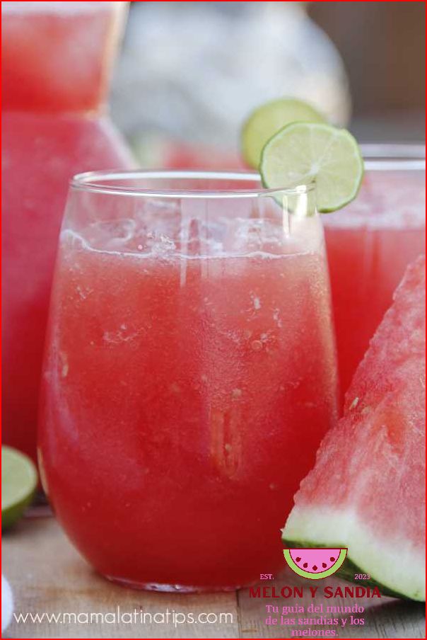 Beneficios de la sandía licuada con limón Beneficios de la sandía licuada con limón