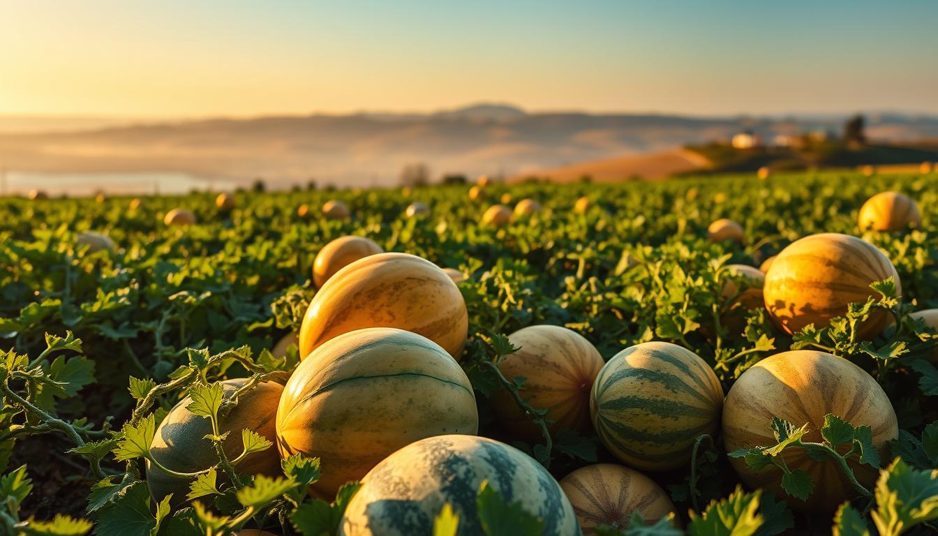 El mejor clima para el cultivo de melón y sandía